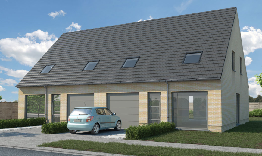 Hedendaagse woningen in Avelgem