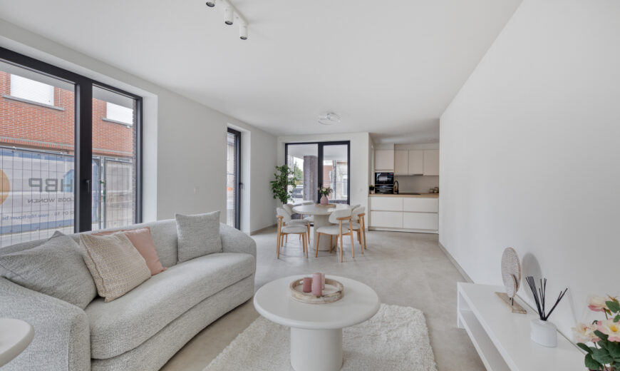 Kijkappartement te Kruishoutem (project Postiljon)