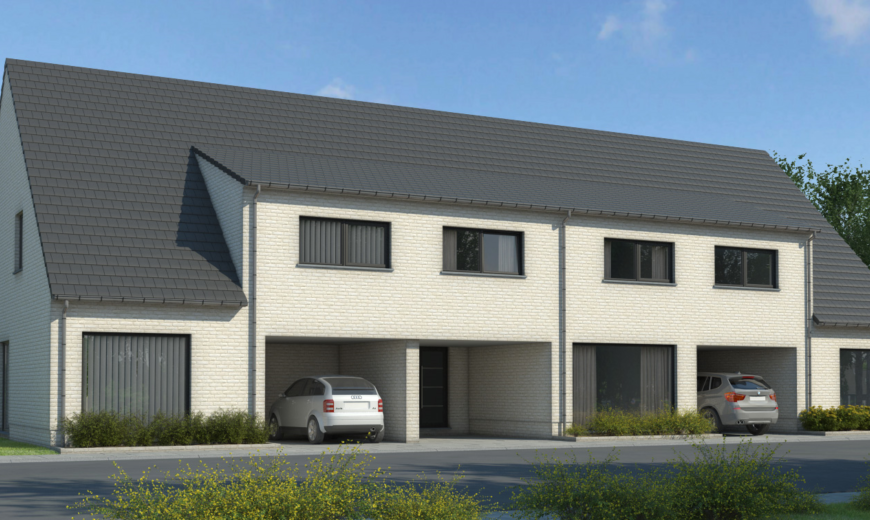 Hedendaagse woningen in Harelbeke