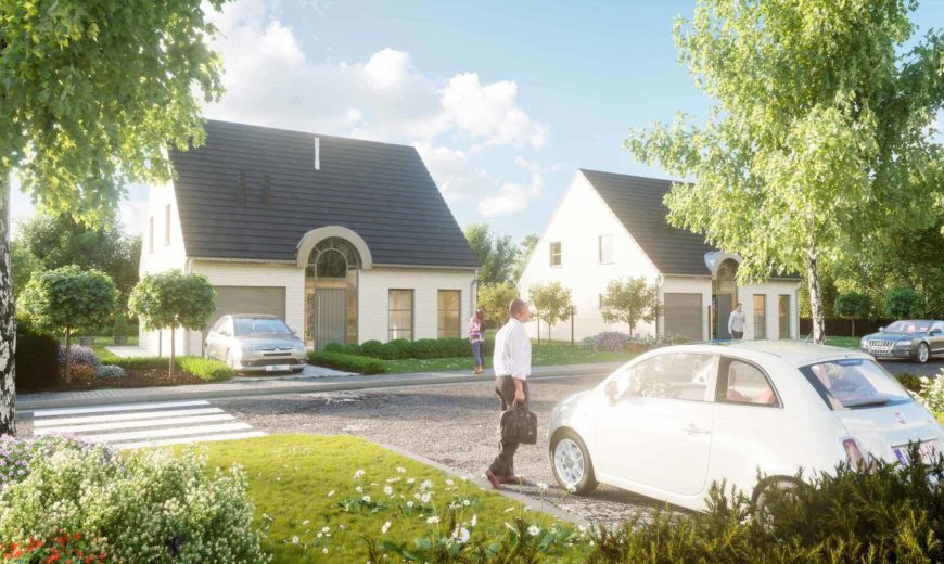 Hedendaagse woningen in Kluisbergen