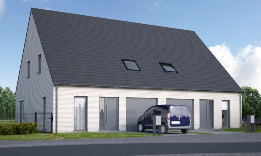 Hedendaagse woningen in Michelbeke