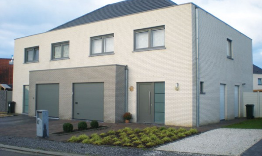 Moderne woningen in Oudenaarde