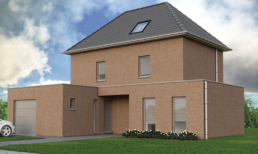 Moderne woning in Wortegem